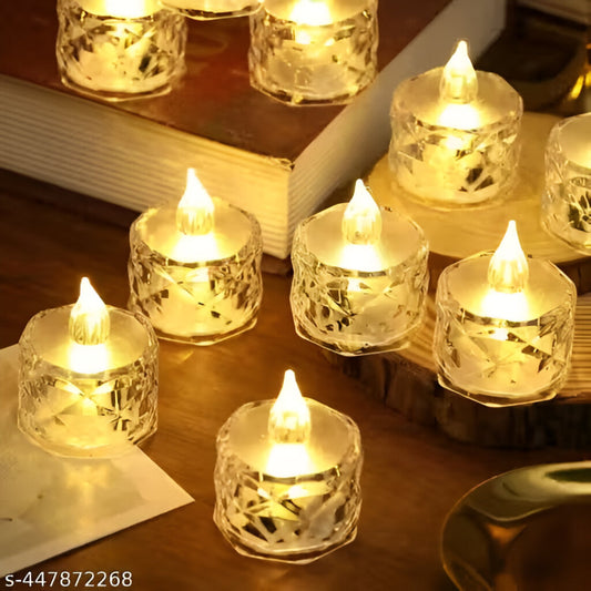 CRYSLAT LED LIGHT CANDLE 6 PCS ONLY