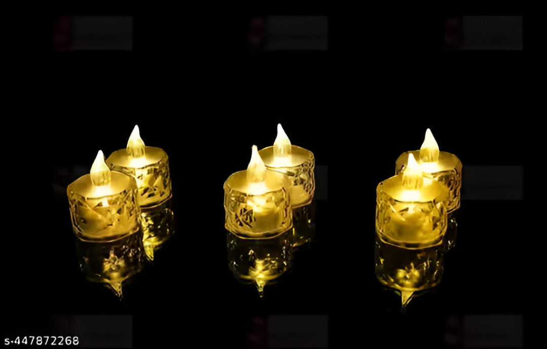 CRYSLAT LED LIGHT CANDLE 6 PCS ONLY