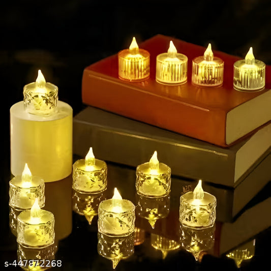 CRYSLAT LED LIGHT CANDLE 6 PCS ONLY